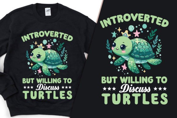 A Cool Turtle Graphic Design Asset for T-Shirt Designs