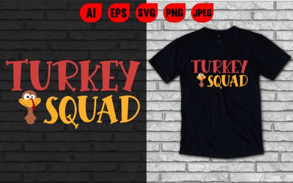 A Designer's Real-World Look at the Turkey Squad Thanksgiving Tee