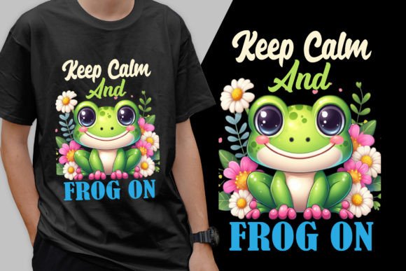 A Designer's Review of the Keep Calm and Frog on T-Shirt Graphic