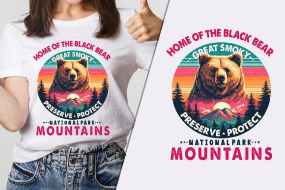 A Designer’s Review of the National Park Mountain T-Shirt Graphic