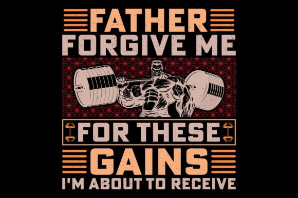 A Digital Seller's Review of Father Forgive Me Gym Fitness Graphics