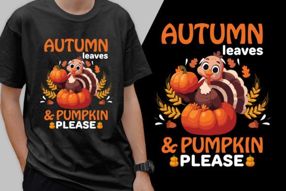 A First Look at the Autumn Leaves and Pumpkin Graphic for Your Fall Craft Business