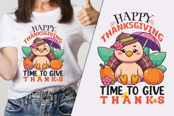 A Modern Thanksgiving Graphic for Contemporary T-Shirt Designs