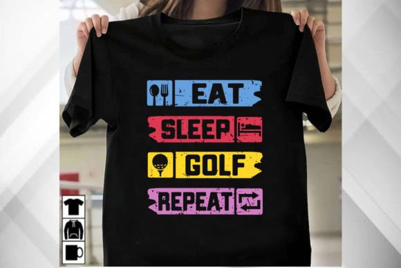A Professional Review of the Eat Sleep Golf Repeat Graphics