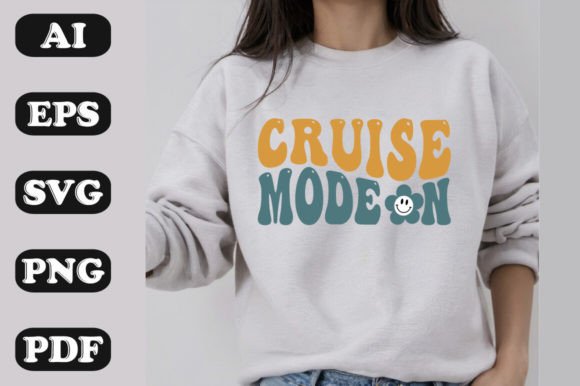A Retro Wave Design for T-Shirts & Graphic Projects