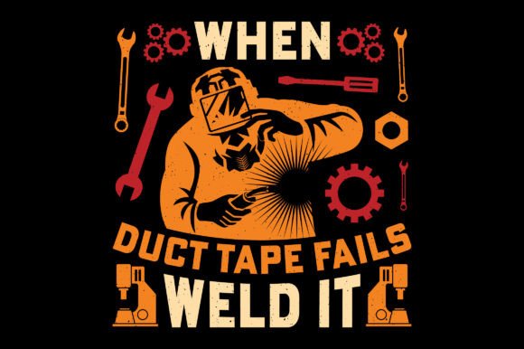 A Welding T-Shirt Design SVG for Bold, Playful Graphics