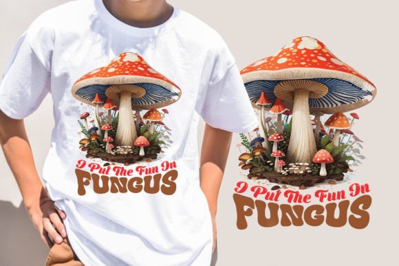 Crafting with the Fun in Fungus T-Shirt Graphic