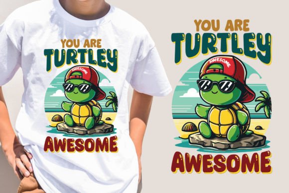 Crafting with the Turtley Awesome T-Shirt Graphic