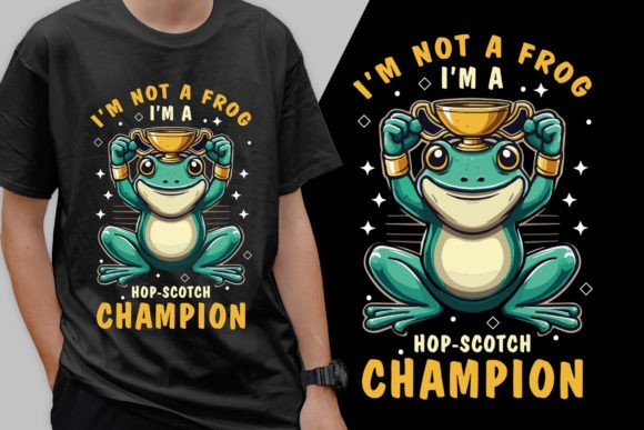 Im Not a Frog Champion T-Shirt Design & Graphics Review