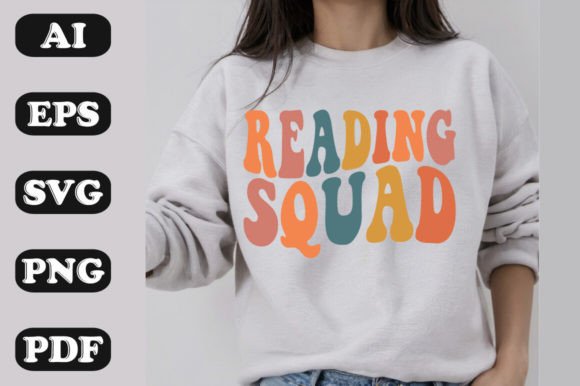 Reading Squad Graphics: The T-Shirt Design That Elevates Brand Mood