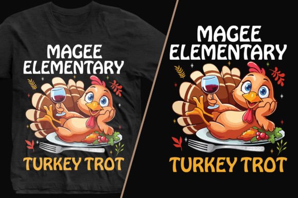 The Magee Turkey Tee: A Graphic Design Asset for Seasonal Branding
